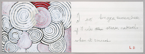 Louise Bourgeois. Untitled, no. 11, in Nothing to Remember (set 1), from the series of folio sets (1-6). 2004-2006