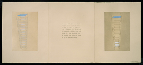 Louise Bourgeois. Untitled, no. 2 of 8, from the puritan: triptych set #11 of 12. 1990-1997