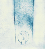 Louise Bourgeois. Untitled, plate 1 of 9, from the portfolio, The View from the Bottom of the Well. 1995