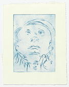 Louise Bourgeois. Untitled, plate 4 of 9, from the portfolio, The View from the Bottom of the Well. 1995