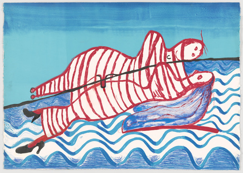 Louise Bourgeois. Hamlet and Ophelia. 1997