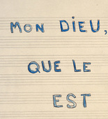 Louise Bourgeois. Mon Dieu, Mon Dieu, Que le Silence Est Beau. 2006