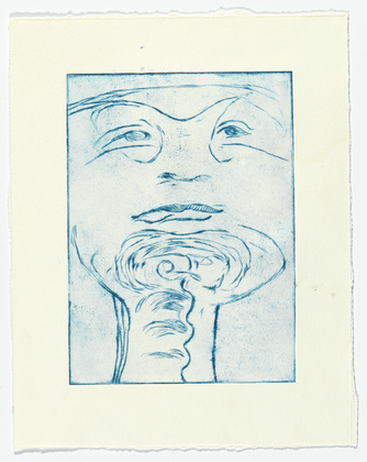 Louise Bourgeois. Untitled, plate 5 of 9, from the portfolio, The View from the Bottom of the Well. 1995