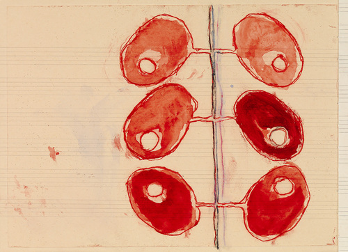 Louise Bourgeois. Untitled, no. 25, in Nothing to Remember (set 3), from the series of folio sets (1-6). 2004-2006