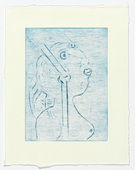 Louise Bourgeois. Untitled, plate 7 of 9, from the portfolio, The View from the Bottom of the Well. 1995