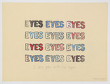 Louise Bourgeois. Eyes. 2005