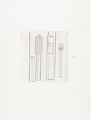 Louise Bourgeois. Atlantic Avenue No 2: Transparent Houses. c. 1990