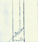 Louise Bourgeois. Untitled, plate 8 of 9, from the portfolio, The View from the Bottom of the Well. 1995