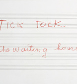Louise Bourgeois. Text in Nothing to Remember (set 1), from the series of folio sets (1-6). 2004-2006