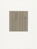 Louise Bourgeois. Atlantic Avenue No 2: Transparent Houses. c. 1990
