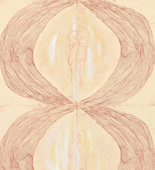 Louise Bourgeois. Red Arcs. 2005