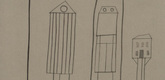 Louise Bourgeois. Atlantic Avenue No 2: Transparent Houses. c. 1990