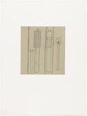 Louise Bourgeois. Atlantic Avenue No 2: Transparent Houses. c. 1990