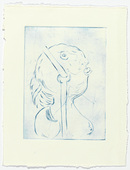Louise Bourgeois. Untitled, plate 7 of 9, from the portfolio, The View from the Bottom of the Well. 1995