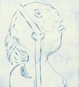 Louise Bourgeois. Untitled, plate 7 of 9, from the portfolio, The View from the Bottom of the Well. 1995