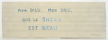 Louise Bourgeois. Mon Dieu, Mon Dieu, Que le Silence Est Beau. 2006