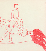 Louise Bourgeois. Untitled, plate 1 of 5, from the illustrated book, The Laws of Nature. c. 2006