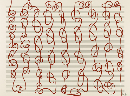 Louise Bourgeois. Untitled, no. 7 of 19, from the portfolio, Fugue. 2003