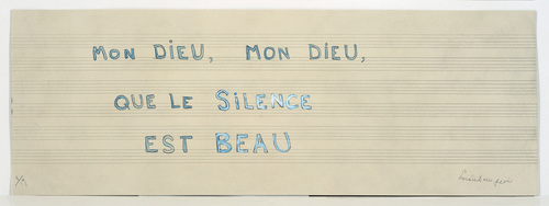 Louise Bourgeois. Mon Dieu, Mon Dieu, Que le Silence Est Beau. 2006