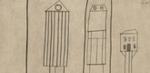 Louise Bourgeois. Atlantic Avenue No 2: Transparent Houses. c. 1990
