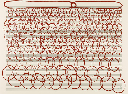 Louise Bourgeois. Untitled, no. 8 of 19, from the portfolio, Fugue. 2003