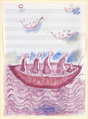 Louise Bourgeois. Untitled (Double-Sided). 1998