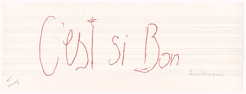 Louise Bourgeois. C'est Si Bon!! 2006