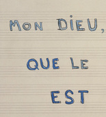 Louise Bourgeois. Mon Dieu, Mon Dieu, Que le Silence Est Beau. 2006
