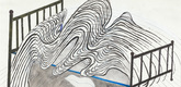 Louise Bourgeois. Bed. 1997
