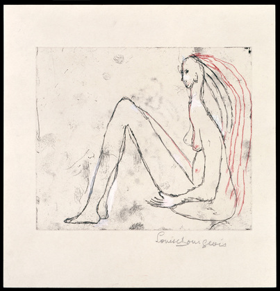 Louise Bourgeois. Seated Woman. 2004