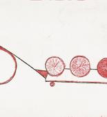 Louise Bourgeois. Le P&egrave;re en Balade avec les Trois Fils. 2000