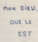 Louise Bourgeois. Mon Dieu, Mon Dieu, Que le Silence Est Beau. 2006