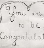 Louise Bourgeois. You Are To Be Congratulated. c. 2005
