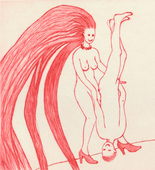 Louise Bourgeois. Untitled, plate 4 of 5, from the illustrated book, The Laws of Nature. c. 2006
