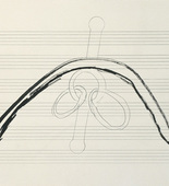 Louise Bourgeois. Untitled drawing, in Nothing to Remember (set 1), from the series of folio sets (1-6). 2004-2006