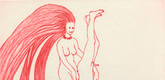 Louise Bourgeois. Untitled, plate 4 of 5, from the illustrated book, The Laws of Nature. c. 2006
