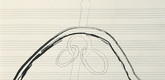 Louise Bourgeois. Untitled drawing, in Nothing to Remember (set 1), from the series of folio sets (1-6). 2004-2006
