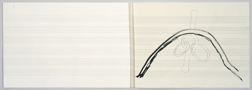 Louise Bourgeois. Untitled drawing, in Nothing to Remember (set 1), from the series of folio sets (1-6). 2004-2006
