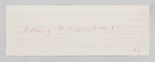 Louise Bourgeois. Nothing to Remember (set 5), from the series of folio sets (1-6). 2004-2006