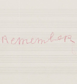 Louise Bourgeois. Nothing to Remember (set 5), from the series of folio sets (1-6). 2004-2006