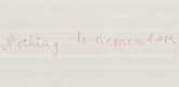 Louise Bourgeois. Nothing to Remember (set 5), from the series of folio sets (1-6). 2004-2006