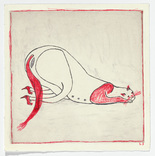Louise Bourgeois. Untitled, plate 1 of 5, from the illustrated book, and plate 1 of 7, from the portfolio, Metamorfosis. 1997
