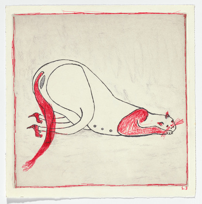 Louise Bourgeois. Untitled, plate 1 of 5, from the illustrated book, and plate 1 of 7, from the portfolio, Metamorfosis. 1997