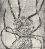 Louise Bourgeois. Untitled, plate 1 of 9, from the illustrated book, Ode &agrave; Ma M&egrave;re. 1995