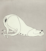 Louise Bourgeois. Untitled, plate 1 of 5, from the illustrated book, and plate 1 of 7, from the portfolio, Metamorfosis. 1997