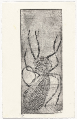 Louise Bourgeois. Untitled, plate 1 of 9, from the illustrated book, Ode &agrave; Ma M&egrave;re. 1995