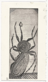 Louise Bourgeois. Untitled, plate 1 of 9, from the illustrated book, Ode &agrave; Ma M&egrave;re. 1995