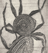Louise Bourgeois. Untitled, plate 1 of 9, from the illustrated book, Ode &agrave; Ma M&egrave;re. 1995