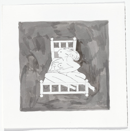 Louise Bourgeois. Untitled, plate 2 of 5, from the illustrated book, and plate 2 of 7, from the portfolio, Metamorfosis. 1997
