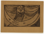 Louise Bourgeois. Greetings: Laughing Monster. 1946